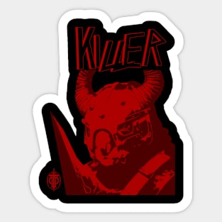 Killer Koala - Barbarians of the Storm - Character - Red Logo T-Shirt T-Shirt Sticker